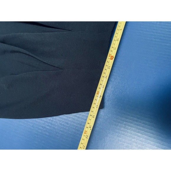 Alfani Woman Sz 12 Black Pleated A Line Short Skirt Side Zip Up Closure NWT - Picture 14 of 15